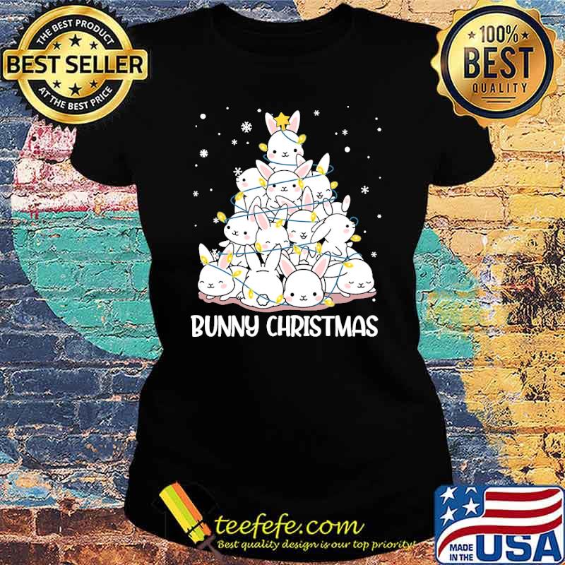bunny-christmas-rabbits-tree-lights-shirt-Ladies-tee.jpg