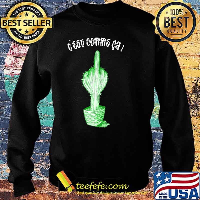 C'Est Comme Ca Plant Shirt Sweater C'Est Comme Ca Plant Shirt Sweater