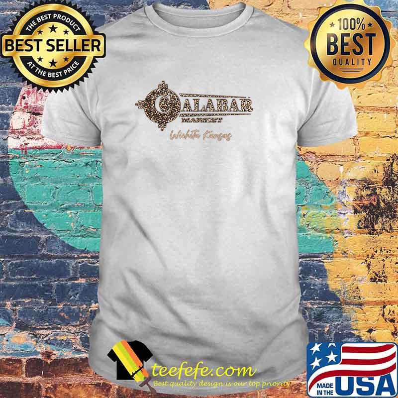 Calabar Market Wichita Kunsus Logo Leopard T-Shirt