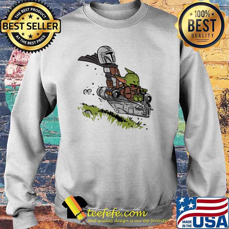 Calvin Baby Yoda Mandalorian Shirt Sweater Calvin Baby Yoda Mandalorian Shirt Sweater