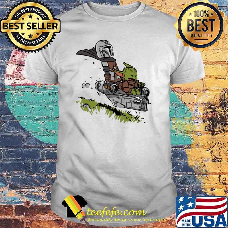 Calvin Baby Yoda Mandalorian Shirt