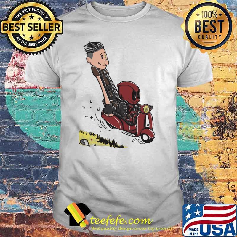 Calvin Deadpool Shirt
