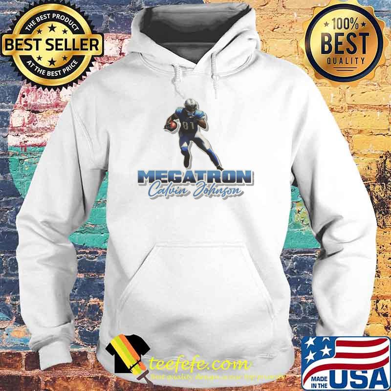 Calvin Johnson Megatron Baseball Detroit Lions Baseball s Hoodie Calvin Johnson Megatron Baseball Detroit Lions Baseball s Hoodie