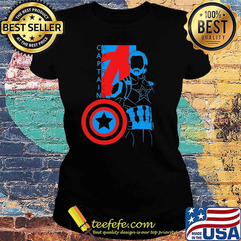 Captain America Shirt Ladies tee Captain America Shirt Ladies tee