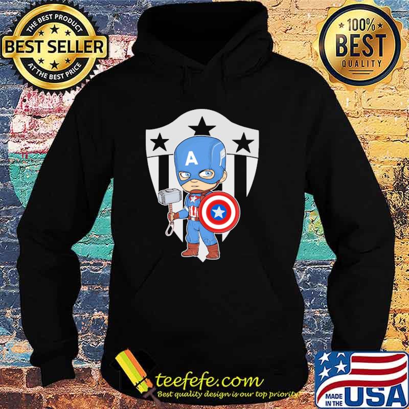Captain marvel america cute avenger s Hoodie Captain marvel america cute avenger s Hoodie