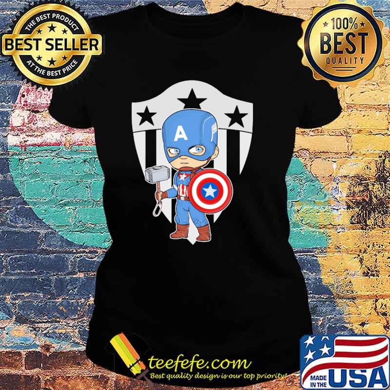 Captain marvel america cute avenger s Ladies tee Captain marvel america cute avenger s Ladies tee