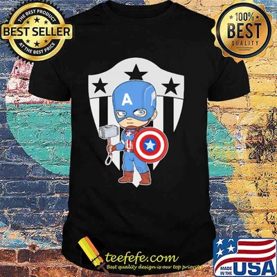 Captain marvel america cute avenger shirt