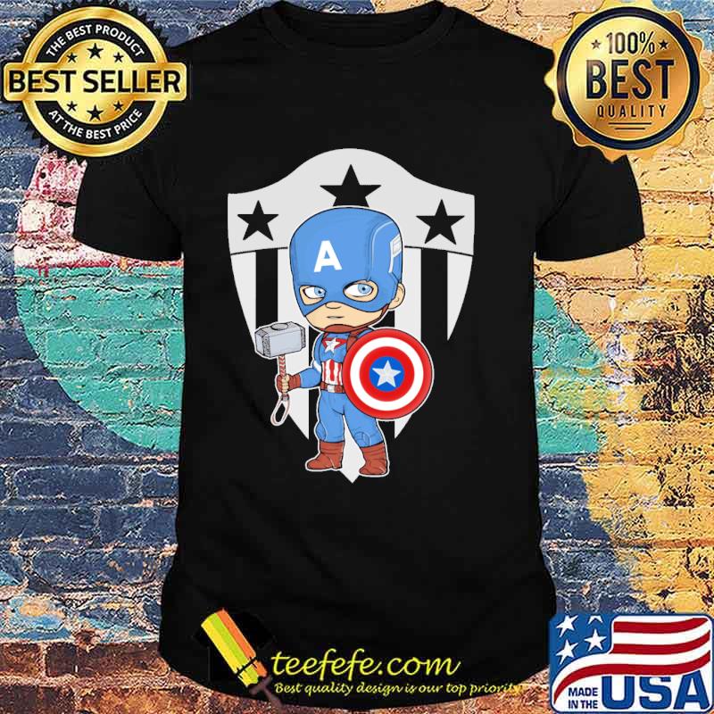 Captain marvel america cute avenger shirt