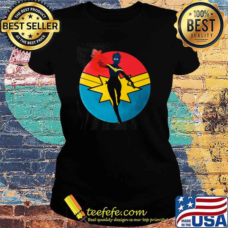 Captain marvel retro s Ladies tee Captain marvel retro s Ladies tee
