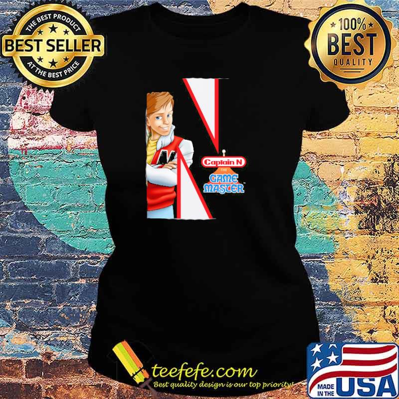 Captain N The Game Master T-Shirt Ladies tee Captain N The Game Master T-Shirt Ladies tee