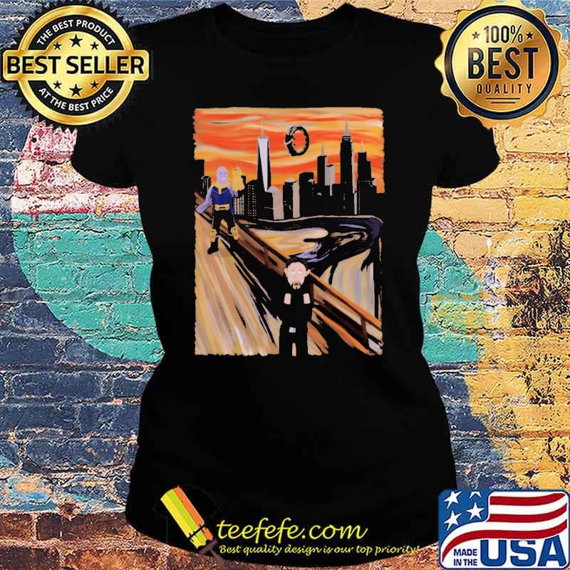 Captain scream thanos s Ladies tee Captain scream thanos s Ladies tee