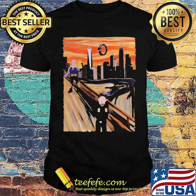 Captain scream thanos shirt