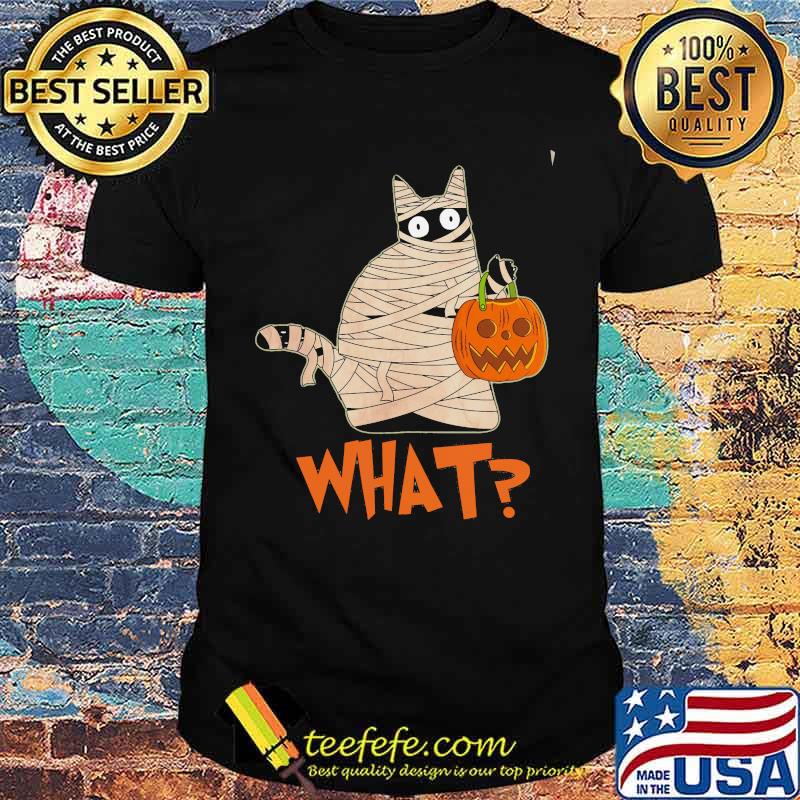 Cat Trick Or Treat What Shirt Cat Trick Or Treat What Shirt