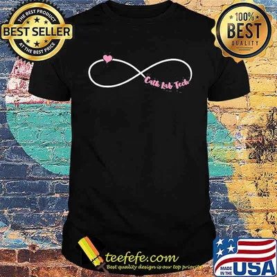 Cath Lab Tech Infinite Love Forever Infinity Symbol Shirt
