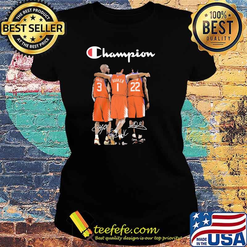 Champion Booker Paul signatures s Ladies tee Champion Booker Paul signatures s Ladies tee