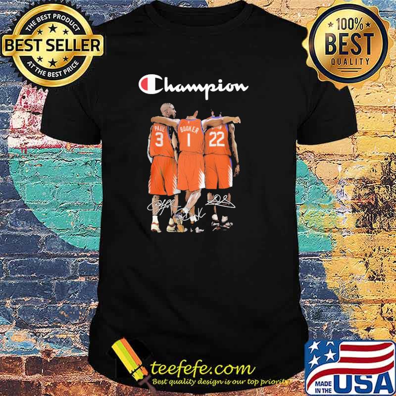 Champion Booker Paul signatures shirt