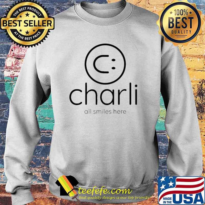 CharlI dall smiles here logo s Sweater CharlI dall smiles here logo s Sweater