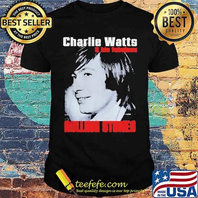Charlie Watts and his Fabulous Rolling Stones shirt