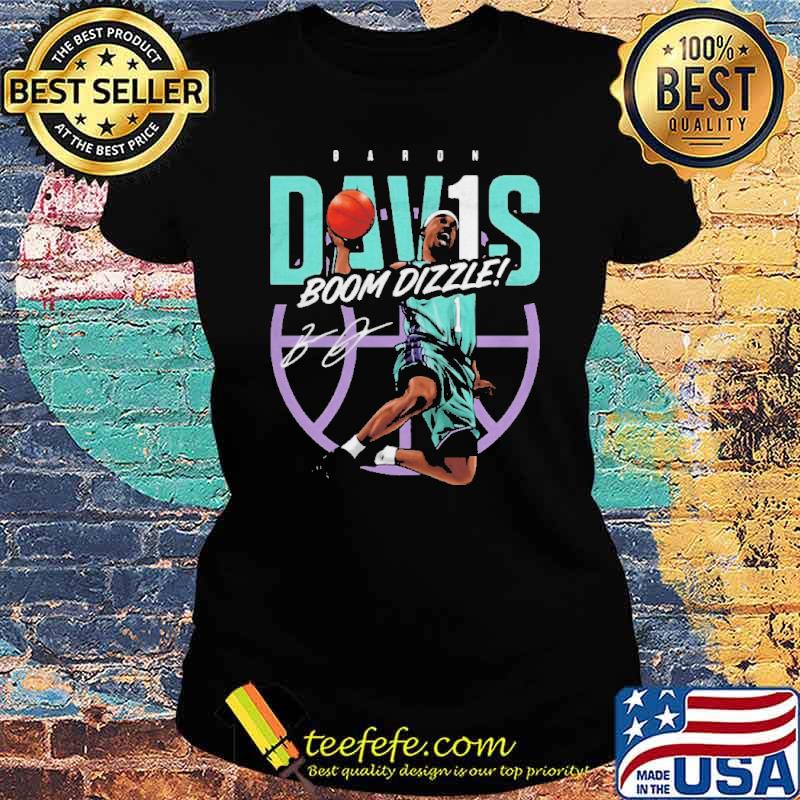 Charlotte Throwbacks Baron Davis Boomdizzle s Ladies tee Charlotte Throwbacks Baron Davis Boomdizzle s Ladies tee