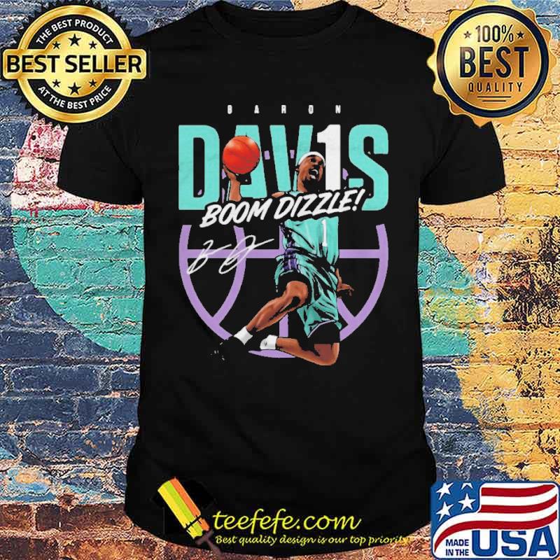 Charlotte Throwbacks Baron Davis Boomdizzle shirt
