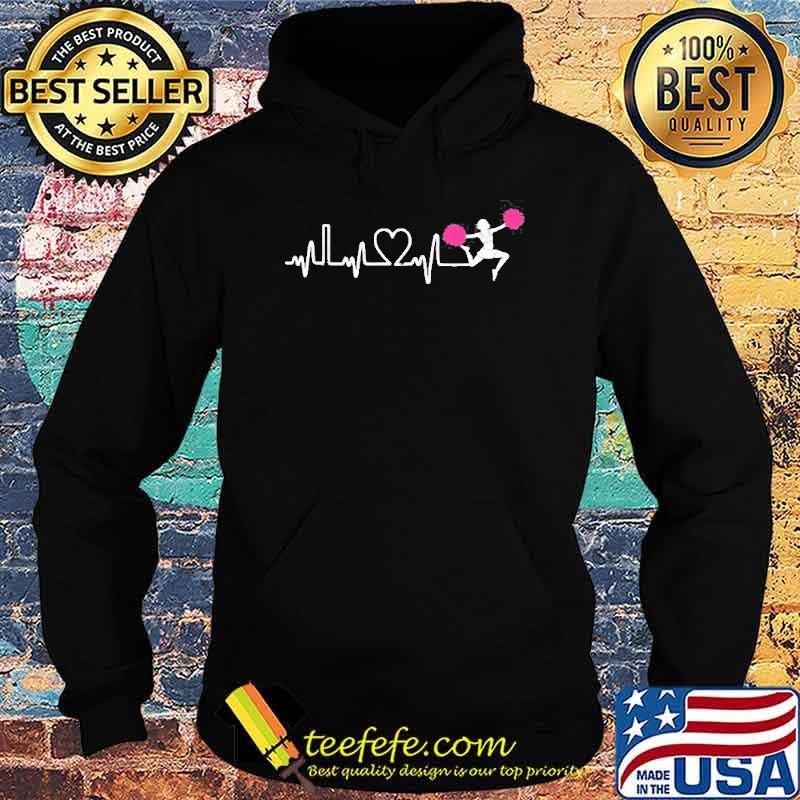 Cheerleading Heartbeat I Love Cheerleading Shirt Hoodie Cheerleading Heartbeat I Love Cheerleading Shirt Hoodie
