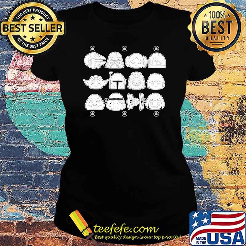 Chibi cute star wars kawaii s Ladies tee Chibi cute star wars kawaii s Ladies tee