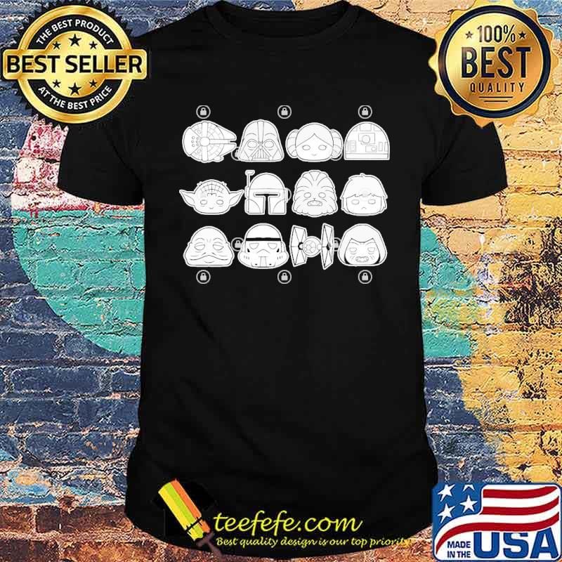 Chibi cute star wars kawaii shirt