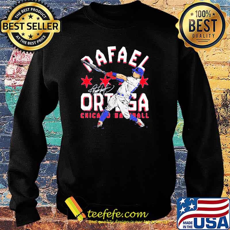 Chicago Baseball Rafael Ortega signature s Sweater Chicago Baseball Rafael Ortega signature s Sweater