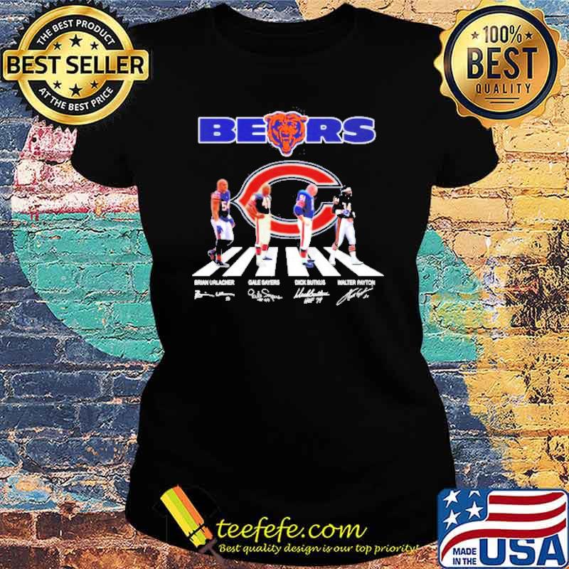 Chicago Bears Abbey Road signatures s Ladies tee Chicago Bears Abbey Road signatures s Ladies tee