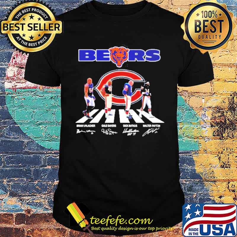 Chicago Bears Abbey Road signatures shirt Chicago Bears Abbey Road signatures shirt