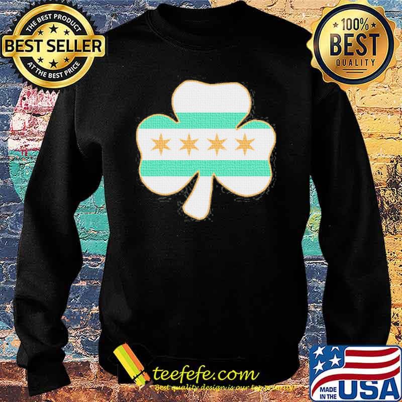Chicago Irish Flag Shamrock St Patrick’s Day Shirt Sweater Chicago Irish Flag Shamrock St Patrick’s Day Shirt Sweater
