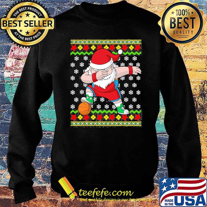 Christmas Dabbing Santa Basketball Dab Dance Shirt Sweater Christmas Dabbing Santa Basketball Dab Dance Shirt Sweater