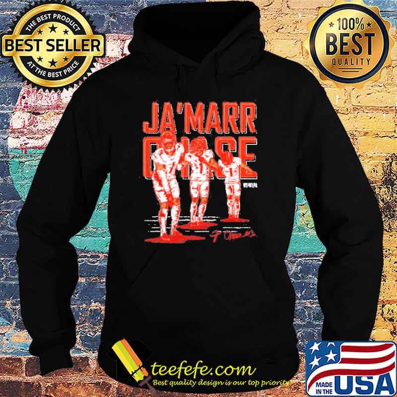 Cincinnati football Ja'Marr Chase signature shirt, hoodie, sweater, long  sleeve and tank top