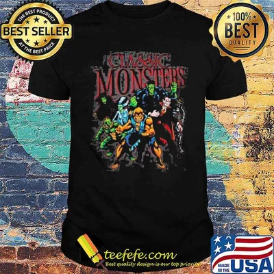 Classic Monsters Darcular The Invisible Man Shirt