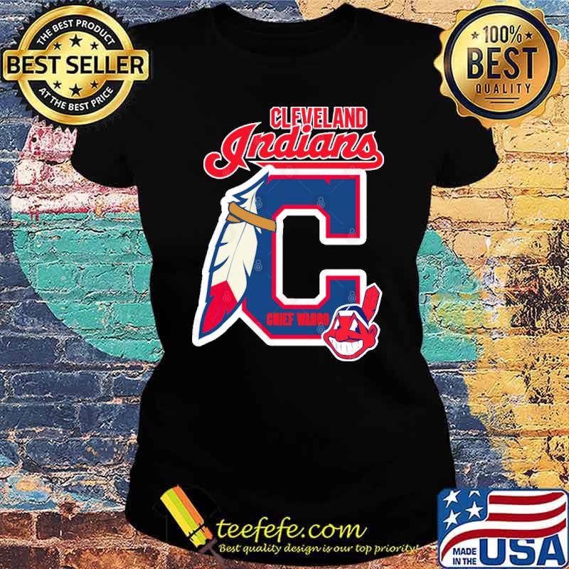 Cleveland Indians Chief Wahoo Logo s Ladies tee Cleveland Indians Chief Wahoo Logo s Ladies tee