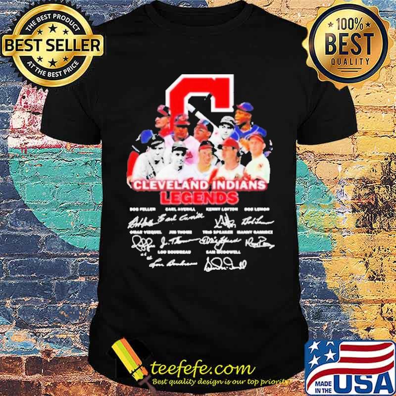 Cleveland Indians Legends Signatures Shirt