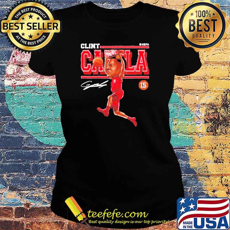 Clint Capela Atlanta Basketball signature s Ladies tee Clint Capela Atlanta Basketball signature s Ladies tee