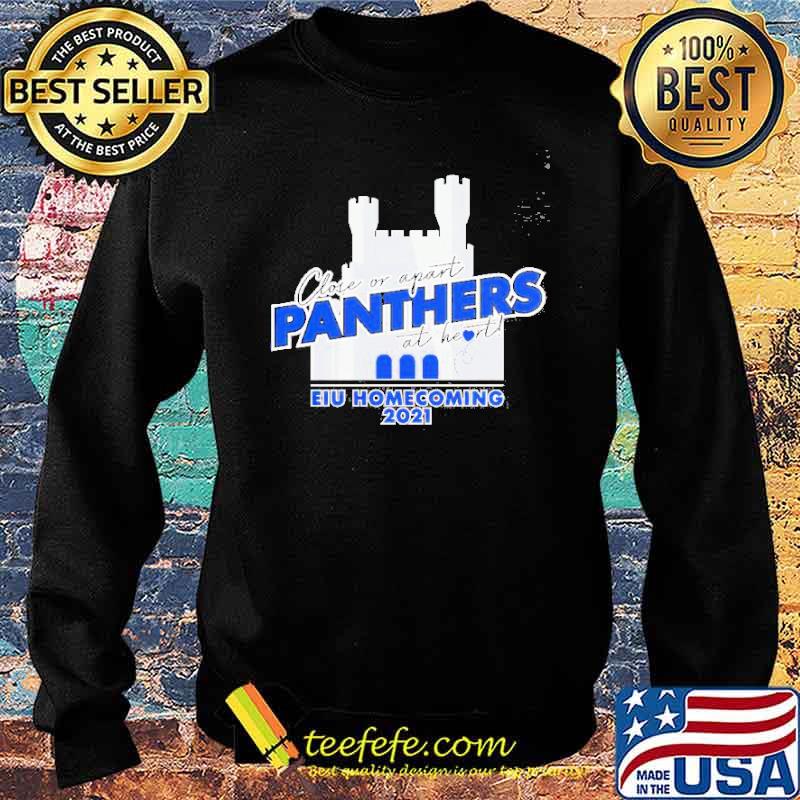 Close or apart Panthers at heart EIU Homecoming 2021 s Sweater Close or apart Panthers at heart EIU Homecoming 2021 s Sweater