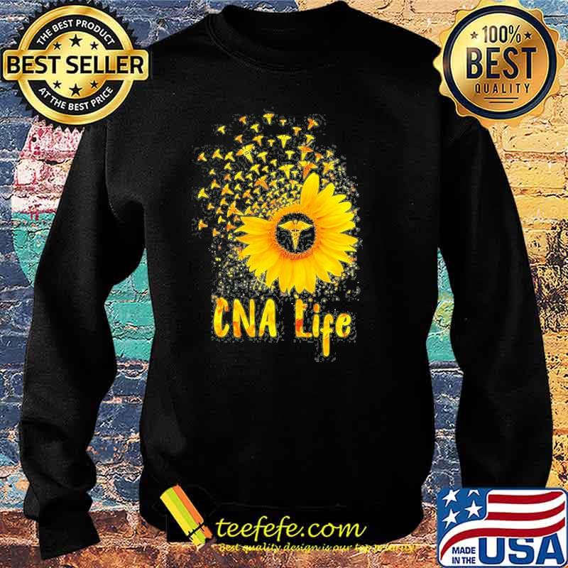 Cna Life Sunflower Nurse Shirt Sweater Cna Life Sunflower Nurse Shirt Sweater