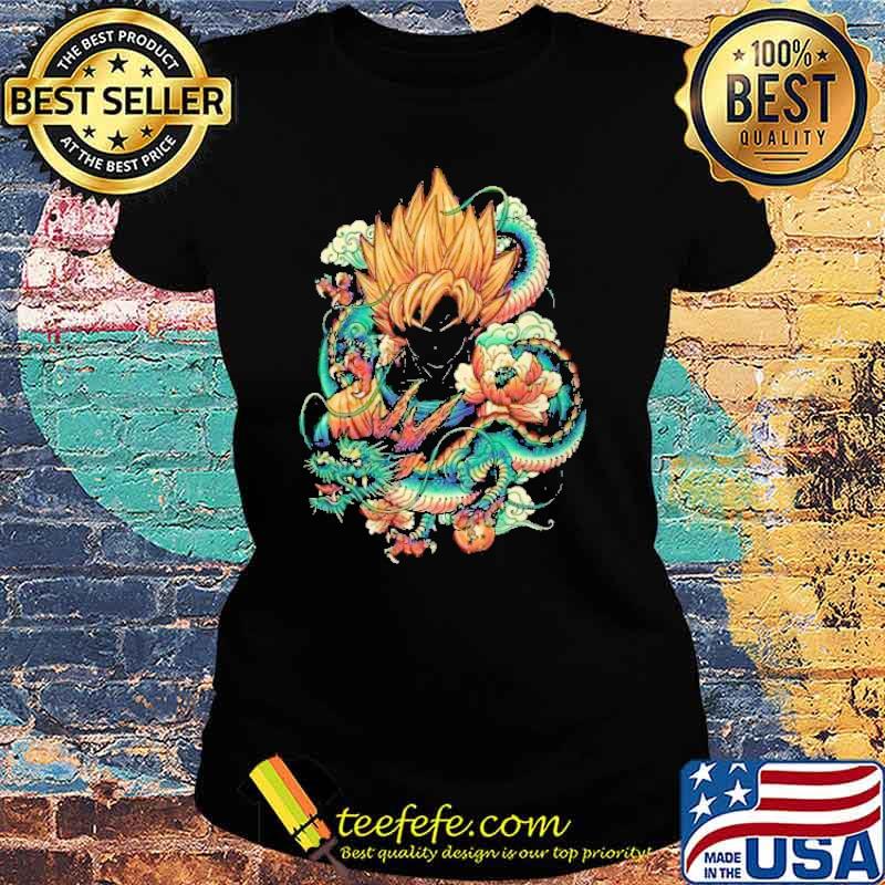 Colorful Dragon Ball Songoku s Ladies tee Colorful Dragon Ball Songoku s Ladies tee