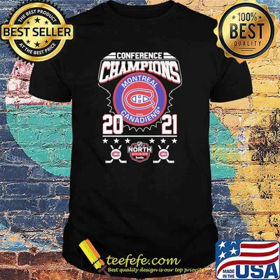 Conference champions Montreal canadiens 2021 north shirt
