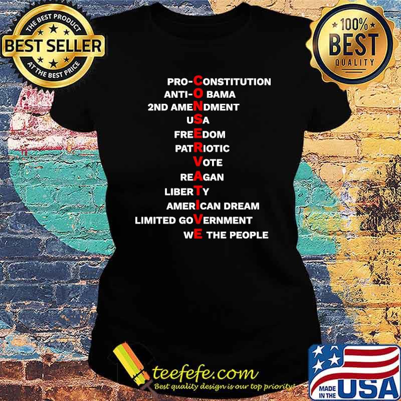 COnservative pro constitution anti obama 2nd amendment usa freedom patriotic vote reagan s Ladies tee COnservative pro constitution anti obama 2nd amendment usa freedom patriotic vote reagan s Ladies tee