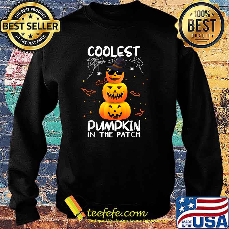 Coolest Pumpkin In The Patch Halloween Pumpkin T-Shirt Sweater Coolest Pumpkin In The Patch Halloween Pumpkin T-Shirt Sweater