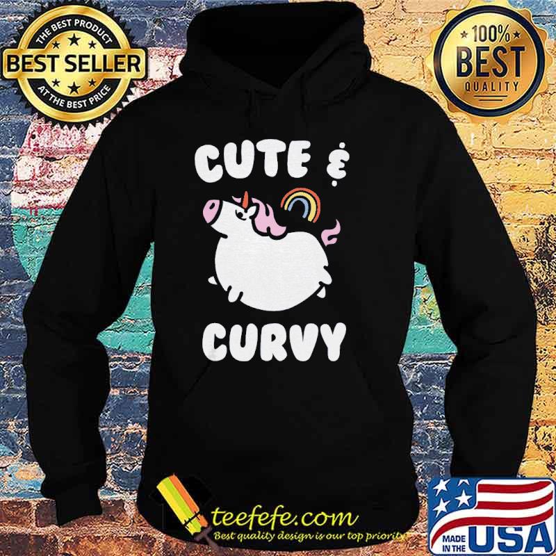 Cute curvy unicorn big s Hoodie Cute curvy unicorn big s Hoodie