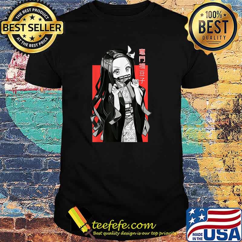 Cute e-Girl Kimetsus no Yaibas-Nezukos Japnese T-Shirt