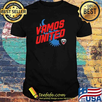 D.C. Vamos United Washington D.C MLS shirt