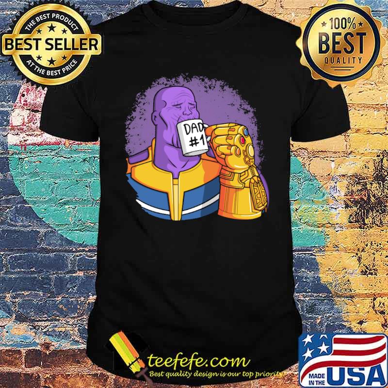Dad one marvel avenger shirt