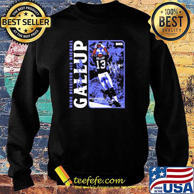 Dallas Football widw receiver Michael Gallup signature s Sweater Dallas Football widw receiver Michael Gallup signature s Sweater