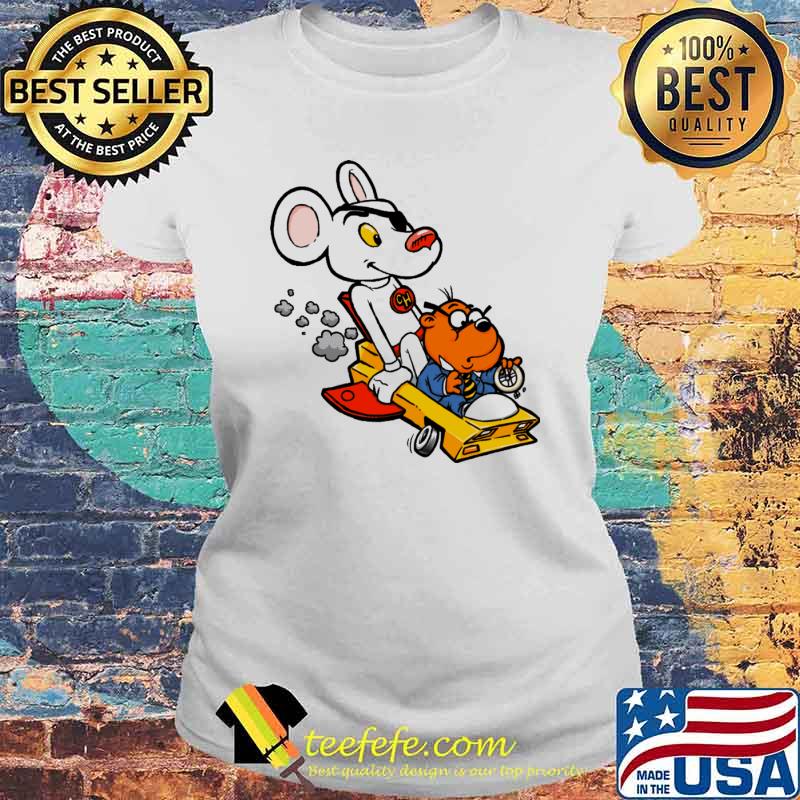 Danger Mouse Shirt Laides tee Danger Mouse Shirt Laides tee