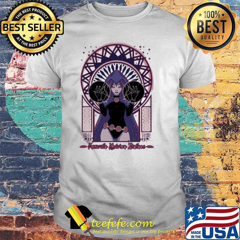 Dark raven azarath metrion zinthos shirt